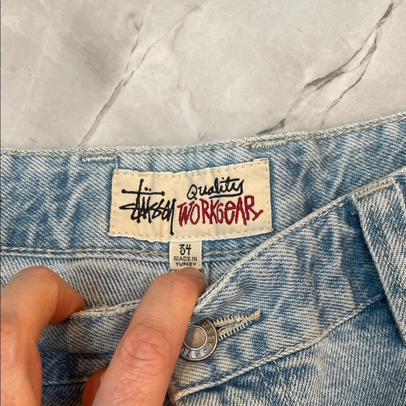 Stussy Denim Double Knee work pants - Picture 6 of 12